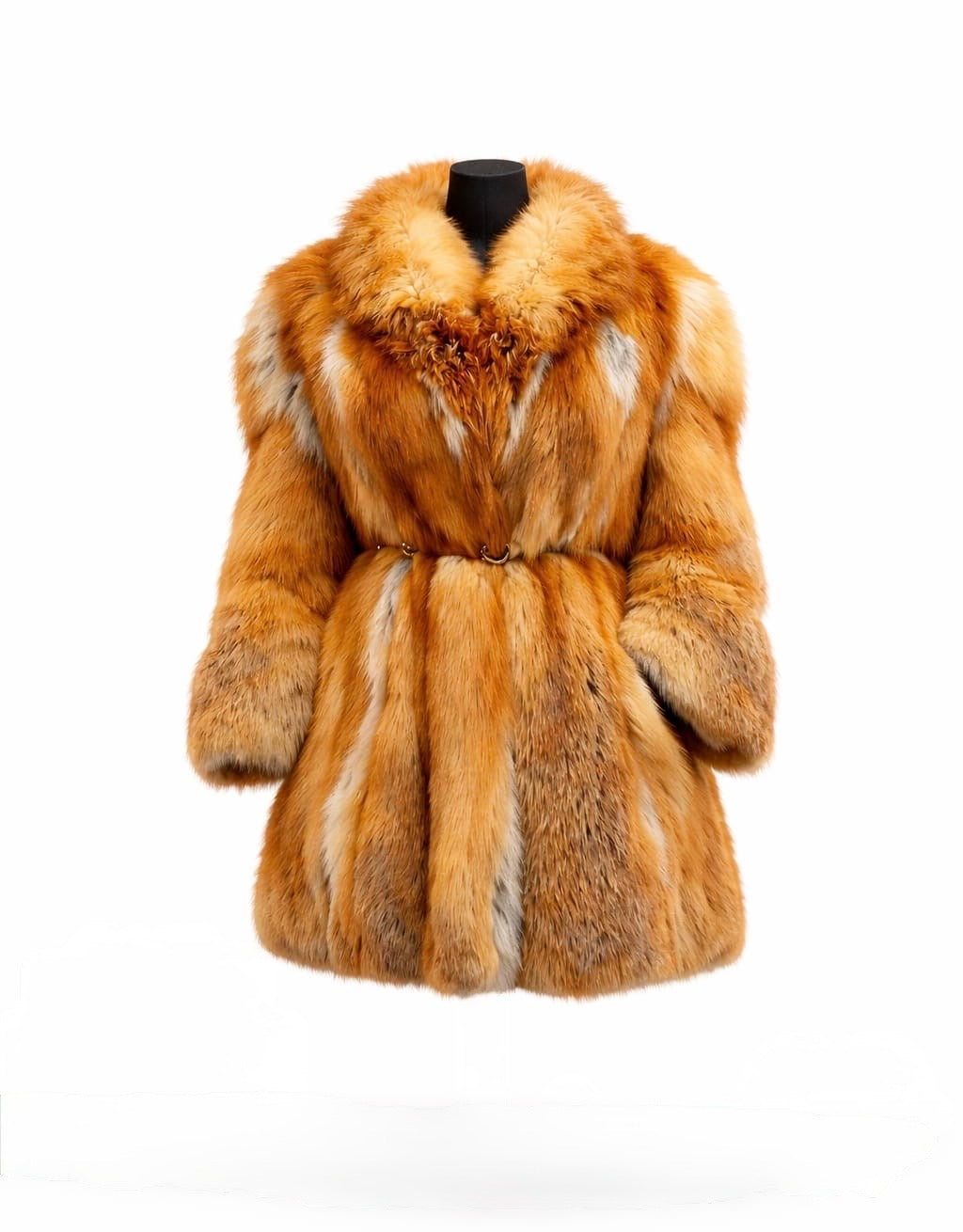 Red fox con fodera in saten personalizzata