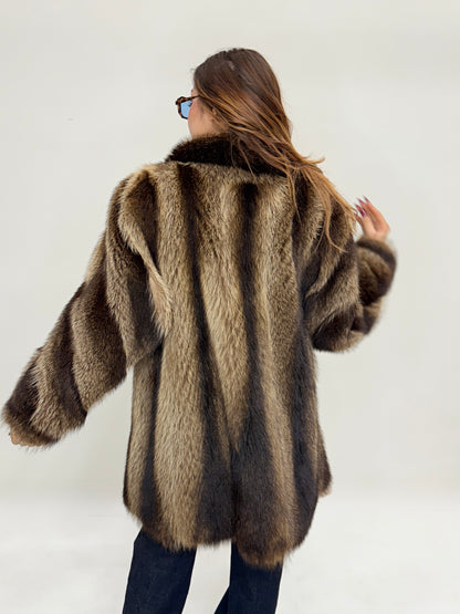 Marmotta con Chiusura bottone al collo