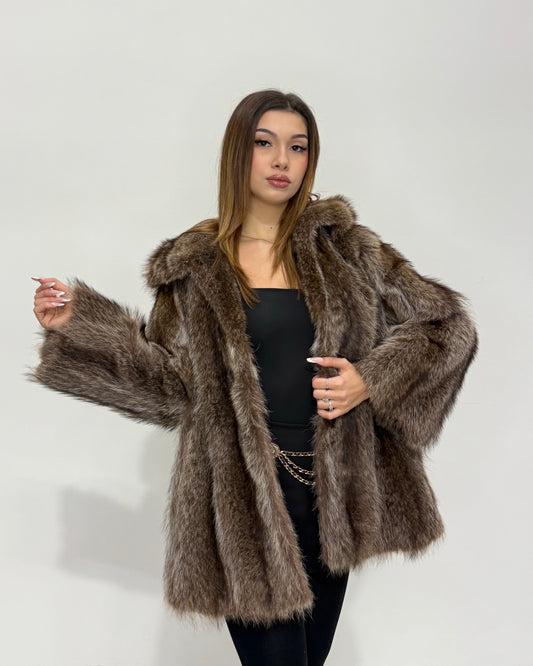 Pelliccia Marmotta 3/4 Vintage Artigianale | ReFur Luxury