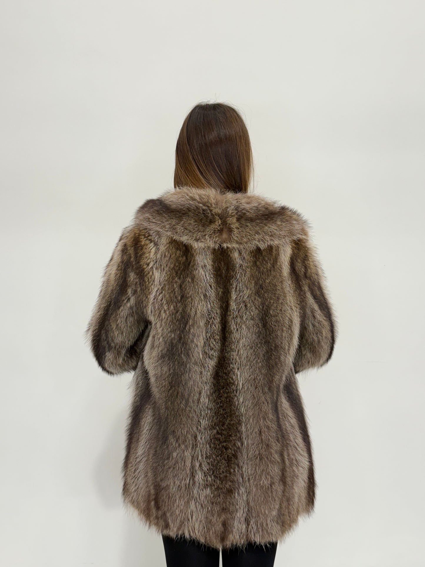Pelliccia Marmotta 3/4 Vintage Artigianale | ReFur Luxury