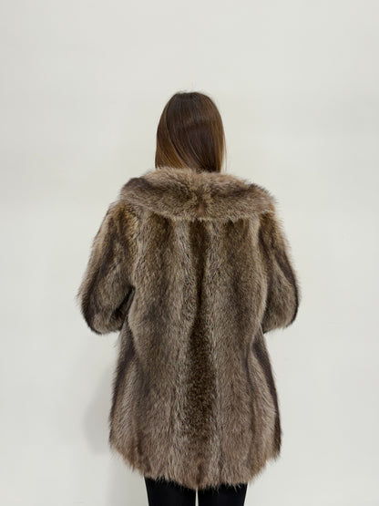 Pelliccia Marmotta 3/4 Vintage Artigianale | ReFur Luxury