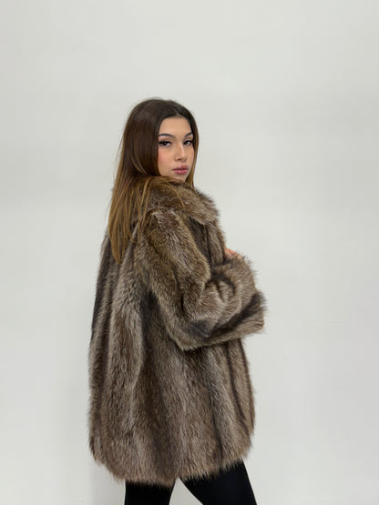 Pelliccia Marmotta 3/4 Vintage Artigianale | ReFur Luxury