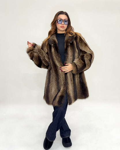 Marmotta con Chiusura bottone al collo
