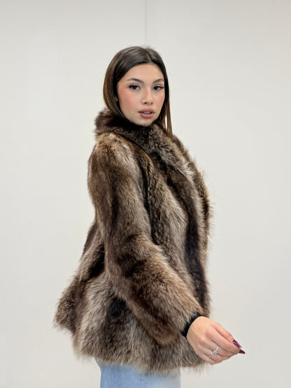 Giacca Marmotta collo scialle