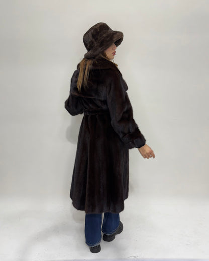 Trench di Visone  e spacco sul retro