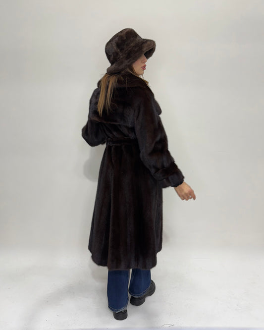 Trench di Visone  e spacco sul retro