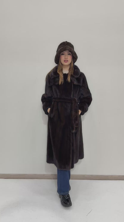 Trench di Visone  e spacco sul retro